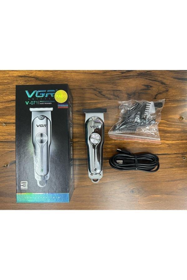 Vgr V-071 Mini Şarjlı Metal Profesyonel Saç Sakal Tıraş Makinesi - Image 1
