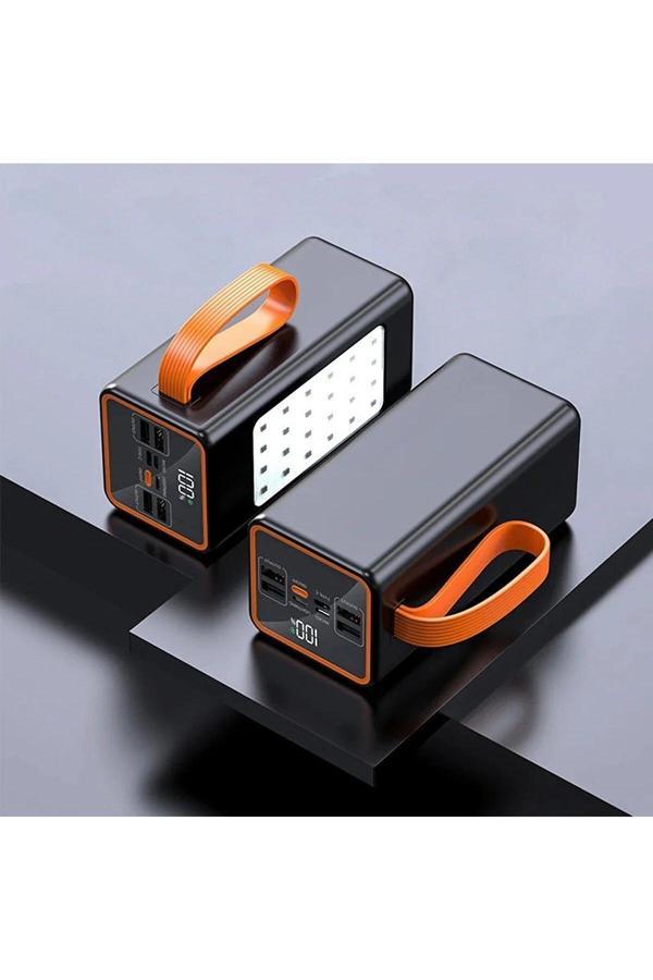 Acl Pw-85 30000 Mah Lcd Gösterge 4Xusb Dahili Lightning Type-C, Mikro Powerbank - Image 1