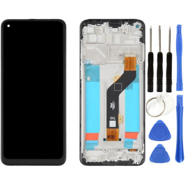 İnfinix Hot 10 Uyumlu Çıtalı OLED Lcd Ekran Dokunmatik + Tamir Seti - Image 1