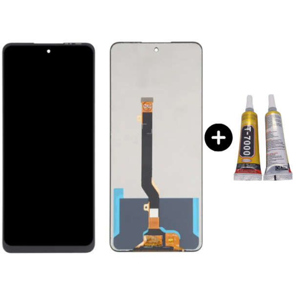 İnfinix Note 10 Pro Uyumlu A Kalite Lcd Ekran Dokunmatik + B7000 - Image 1