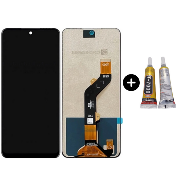 İnfinix Hot 20 Play Uyumlu A Kalite Lcd Ekran Dokunmatik + B7000 - Image 1