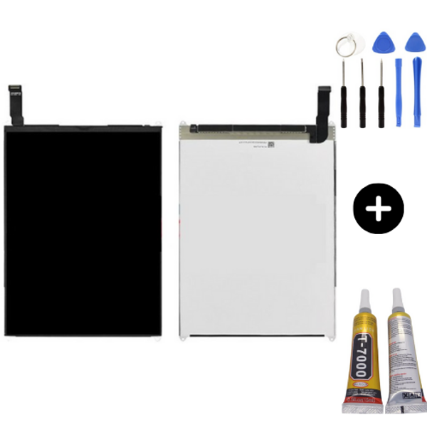 iPad Mini 3 A1599-A1600-A1601 Uyumlu Servis Lcd İç Ekran + Montaj Seti - Image 1