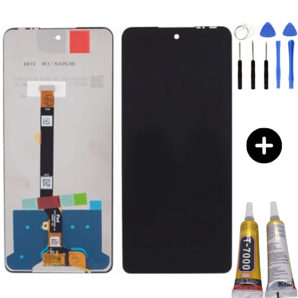 İnfinix Hot 40 Uyumlu A Kalite Lcd Ekran Dokunmatik + Montaj Seti - Image 1