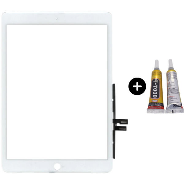 iPad 7.Nesil A2197-A2198-A2200 Uyumlu HK Dokunmatik Beyaz + B7000 - Image 1