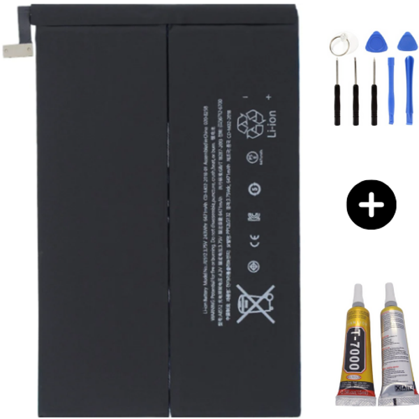 iPad Mini 2 A1489-A1490-A1491 Uyumlu Servis Batarya Pil + Montaj Seti - Image 1