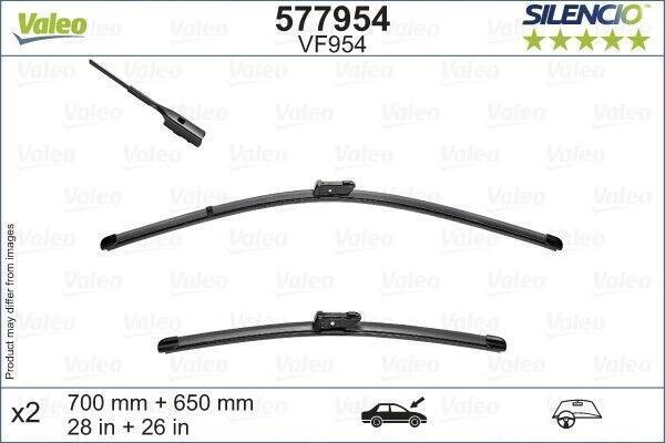 Silecek Süpürgesı Ön Takım 119489 ( 700 / 650 Mm ) (Muz Tıpı) Vw Crafter-Man Tge Bm 16- (Oem No: 7C1 - Image 1