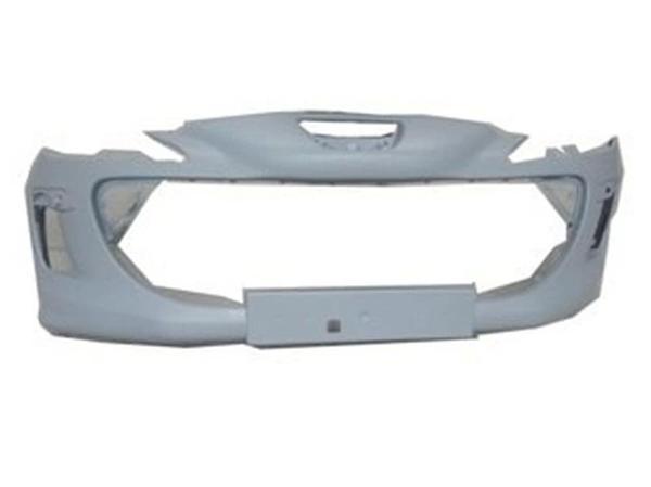 2008-2011 Peugeot 308 Ön Tampon Gri (Astarlı Sis-Bant-Izgara Delikli (Far Yıkamasız) (Tyg) (Adet) (O - Image 1