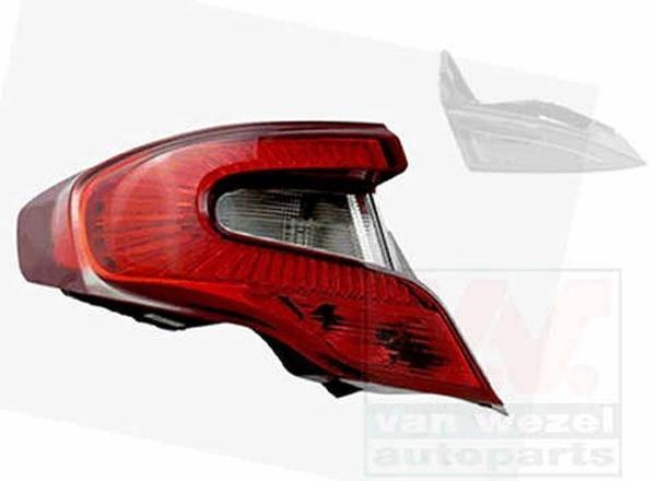 Fiat Egea 2015  Stop Lambası Sol Dıs  Duysuz (Sedan) (Oem No:52102967) - Image 1