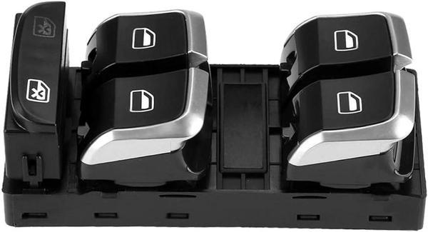 Düğme Cam Açma A4 / Q5 13-15 / Q5 13-17 (Dörtlu) Kromlu (Oem No: 8K0959851F) - Image 1