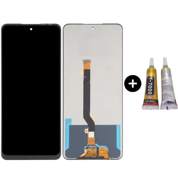İnfinix Note 10 Uyumlu OLED Lcd Ekran Dokunmatik + B7000 - Image 1