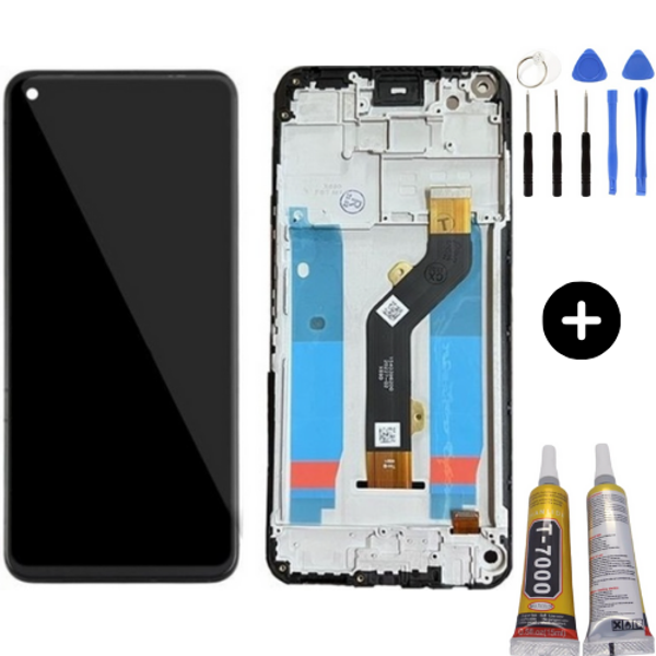 İnfinix Note 7 Uyumlu Çıtalı Lcd Ekran Dokunmatik + Montaj Seti - Image 1