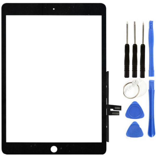iPad 7.Nesil A2197-A2198-A2200 Uyumlu HK Dokunmatik Siyah + Tamir Seti - Image 1