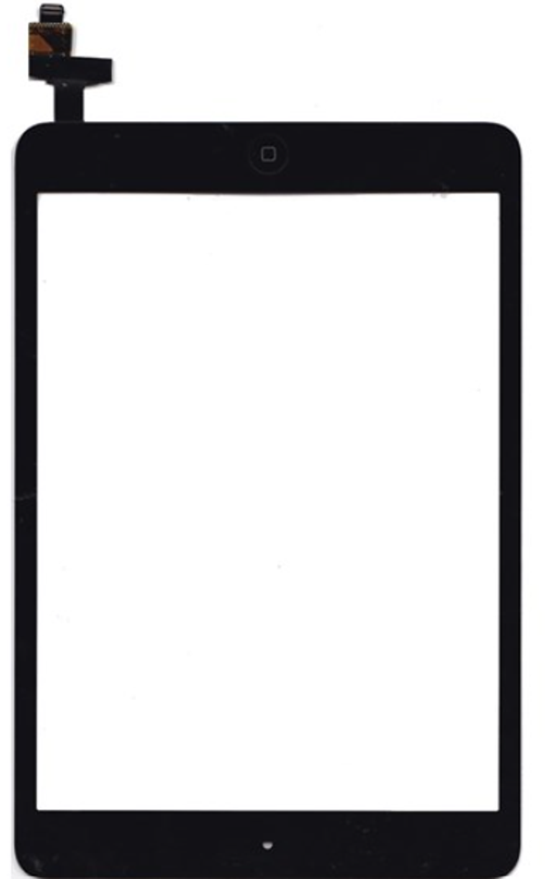 iPad Mini A1432-A1454-A1455 Uyumlu HK Home Tuşlu Dokunmatik Siyah - Image 1