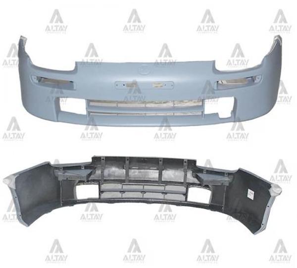 1995-1998 Mazda 323 Lantıs Ön Tampon (Astarlı Sinyal Delikli Tyg) (Adet) (Oem No:B01C50031C) - Image 1