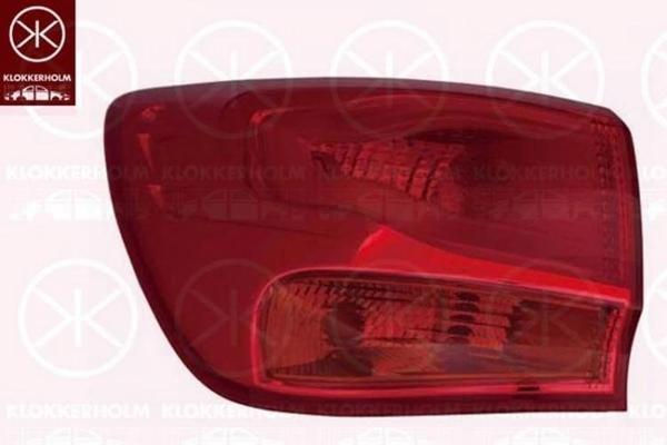 Ceed Sw 2012  Stop Lambası Dış Sol Sarı   Kırmızı   P21 5W P21W (Oem No:92401A2300) - Image 1