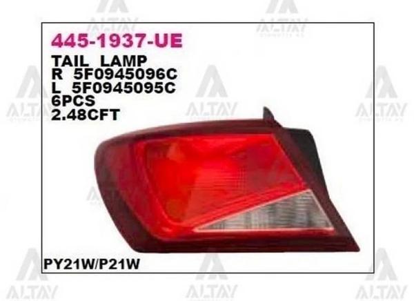 Stop Lambası Leon Dış 13= Sağ (1 Adet) (Oem No: 5F0945096B) - Image 1