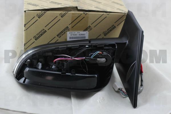 Dış Dikiz Aynası Rav413-18 Elektrikli Isıtmalı Sinyalli Otomatik Katlanır Sol (Oem No: 87940-42B80) - Image 1