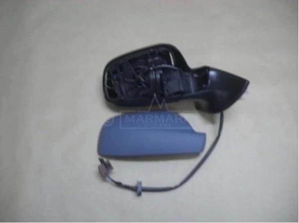 407 Elektrikli Ayna 2004-2012 Astarlı Sensörlü Mavi Cam Sağ Oem No:8149Va - Image 1
