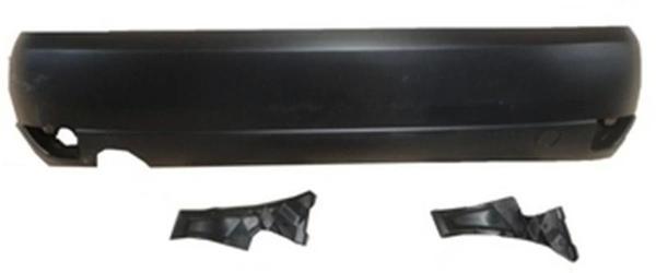 1998-2001 Ford Focus Hb Arka Tampon Siyah (Sis Delikli-Bant Deliksiz 5Kapı Tw) (Adet) (Oem No:98Aba1 - Image 1