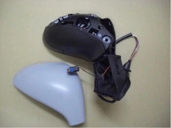 308 Elektrikli Ayna 2006-2014 Astarlı Sinyalli Sensörlü Sağ Oem No:8153Nc - Image 1