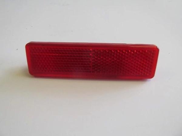 Renault Master- 2- 04/10; Arka Tampon Reflektörü Sağ/Sol Aynı (Kırmızı) (Oem No: 7700353184) - Image 1