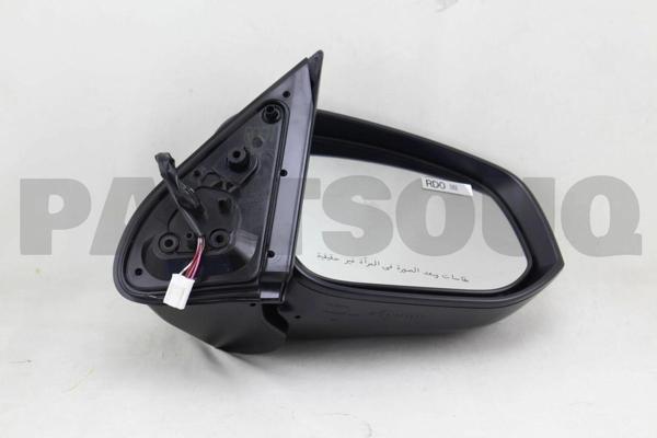 Toyota Hılux Vigo Elektrikli Ayna 15-Den İtibaren; Krom Kapak Sinyalli 5 Fiş Sağ 87910-Okd01 (Oem No - Image 1