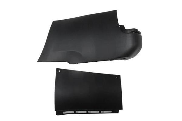 Peugeot Partner- Van- 10/18; Arka Tampon Ucu Sağ Siyah Uzun Şasi (Çift Kapılı) (İtalya) (Oem No: 741 - Image 1