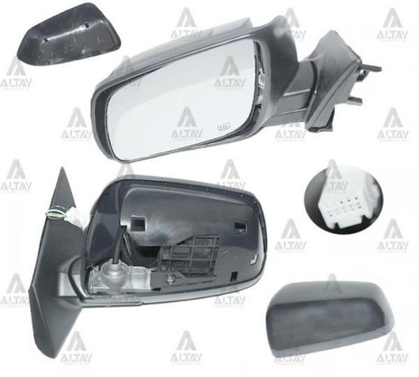 Dış Dikiz Aynası Lancer 2008-2014 Elektrikli Isıtmalı Sol (Oem No:7632A509) (Adet) - Image 1