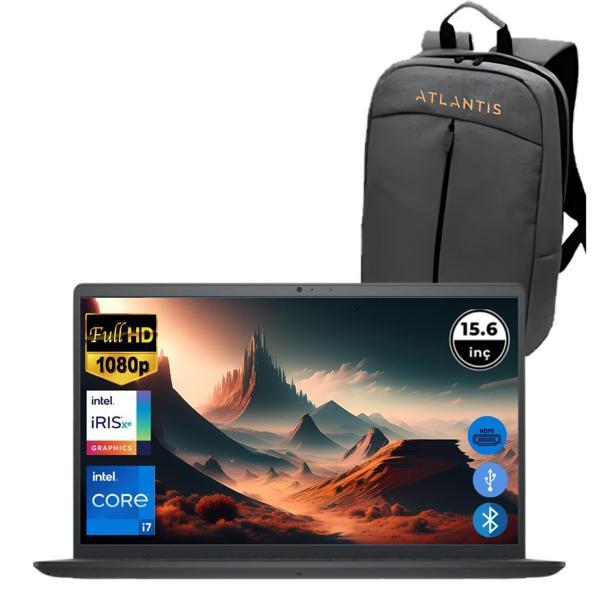 Dell Inspiron 3520 i7 1255U 16GB 1TB M.2 SSD I35201013U ATL68 O/B 15.6" Ubuntu Taşınabilir Bilgisayar+Çanta - Image 1