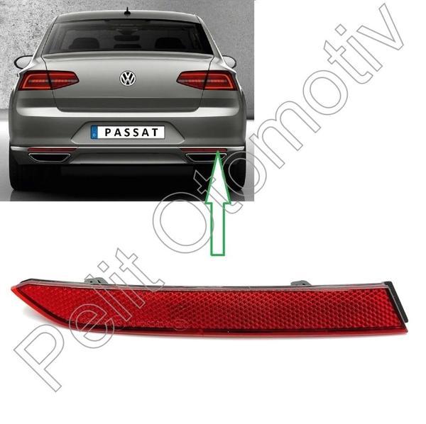 Tampon Reflektörü Arka Sağ Dış Parça Vw Passat Bm 13-19 (Oem No: 3G0945106A) - Image 1