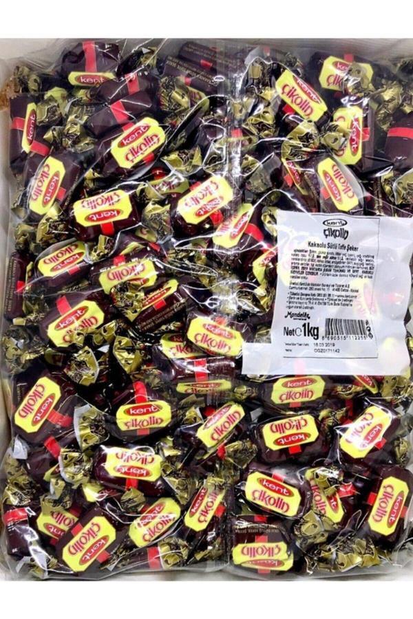 Kent Çikolin Çikolatalı Toffe Bayram Şekeri 1 Kg- Ikramlık Şeker - Image 1