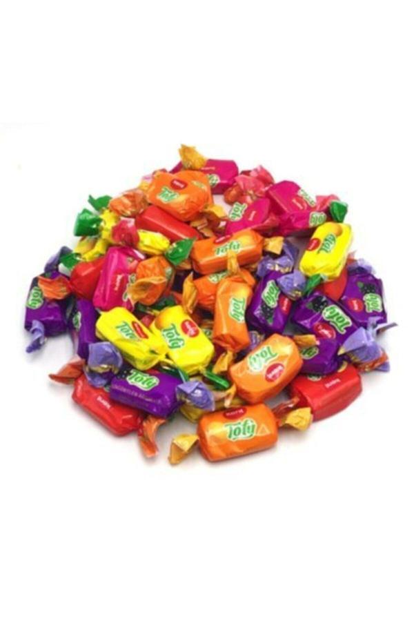 Kent Tofy Meyve Sulu Karışık Aromalı Bayram Şekeri 500 Gr- Ikramlık Şeker - Image 1