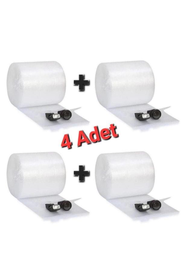 4 Adet Balonlu Naylon 20cm X 20Metre Toplam 80 METRE Ambalaj Naylonu Patpat Pıt Pıt 35 Gr - Image 1