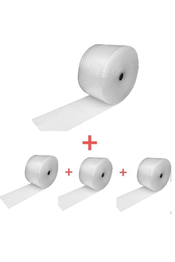 4 Adet Balonlu Naylon 30 Cm X 50 Metre Pat Pat Havalı Naylon Balonlu Naylon Pıtpıt Patpat - Image 1