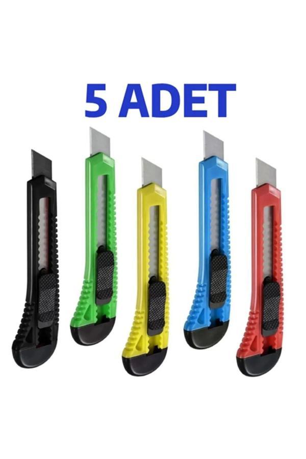 5 Adet Maket Bıçağı Büyük Boy Falçata - Image 1