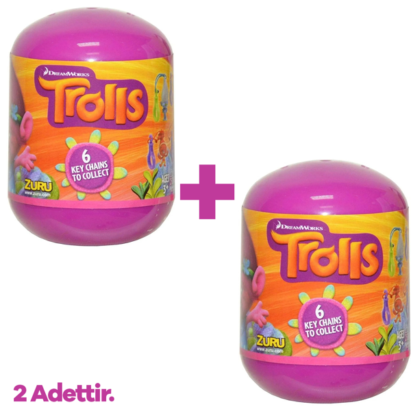 TROLLS SÜPRİZ YUMURTA 2'li SET (2 Adet Gönderilir) - Image 1