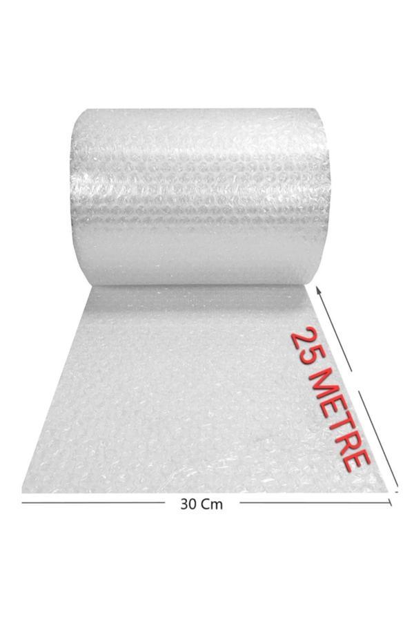 Balonlu Naylon 30 Cm X 25 Metre Patpat Havalı Ambalaj Naylonu Pıt Pıt Rulo Sarım - Image 1
