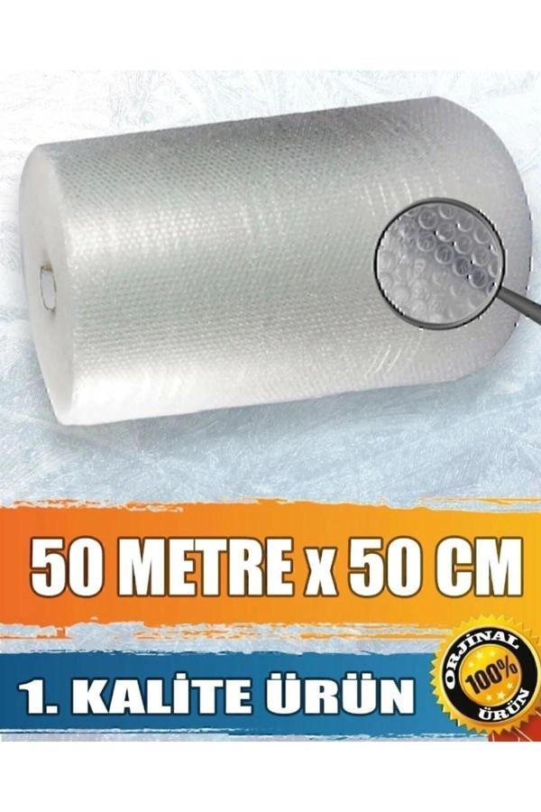 Balonlu Naylon 50 Cm X 50 Metre Ambalaj Taşınma Naylonu Patpat Pıtpıt - Image 1