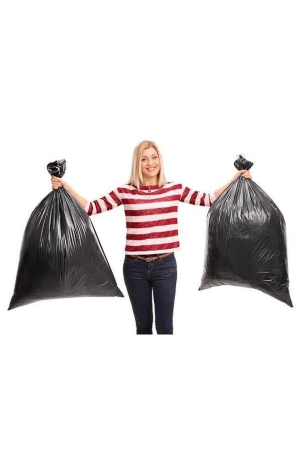 Jumbo Boy Rulo Çöp Poşeti 80x110 Cm Çöp Torbası 10lu 5 Paket (50 ADET) - Image 1