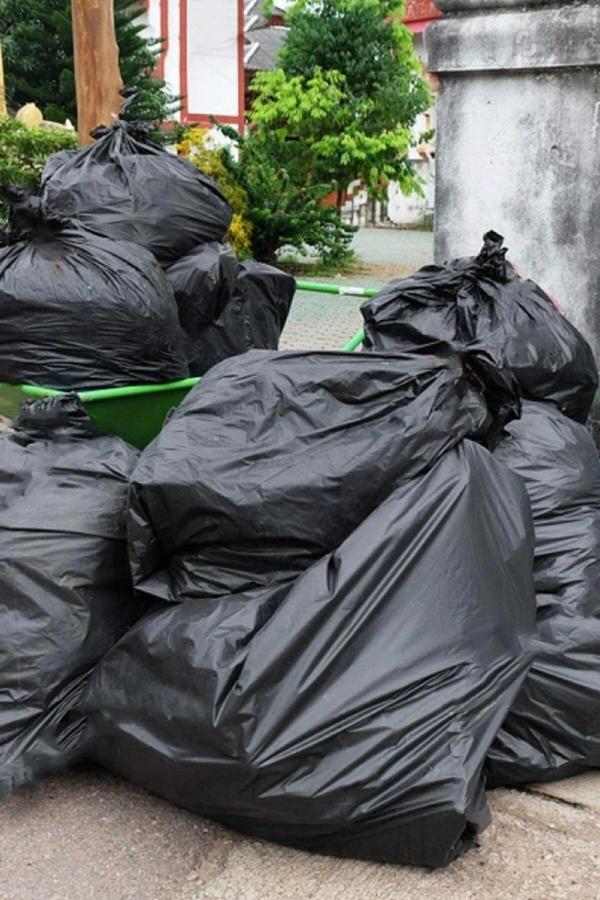 Siyah 120x150 Cm 10adet Ekstra Büyük Taşıma Ambalaj Paketleme Poşeti Konteynır Çöp Torbası Poşeti - Image 1