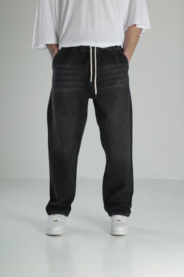 Siyah Kot Baggy Pantolon - Image 1