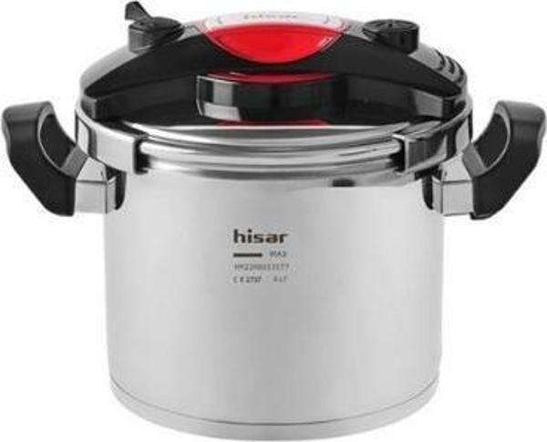 Hisar Düdüklü Tencere 6 Lt Yeni Monaco Joy Siyah - Image 1