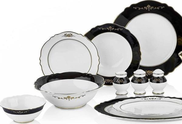 ArYıldız Porselen 60 Parça Yemek Takımı AR40005 - Image 1