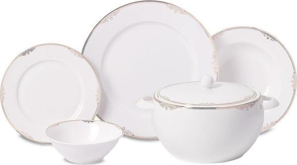 Korkmaz Perla Coll 60 Parça Yemek Takımı Yuvarlak A8372 - Image 1