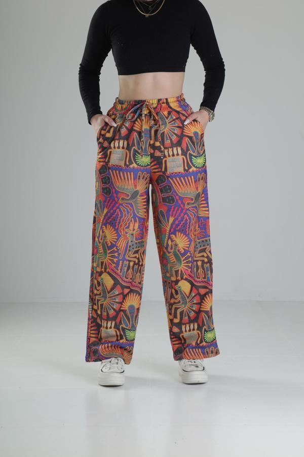Cocopelli Desenli Baggy  Pantolon - Image 1