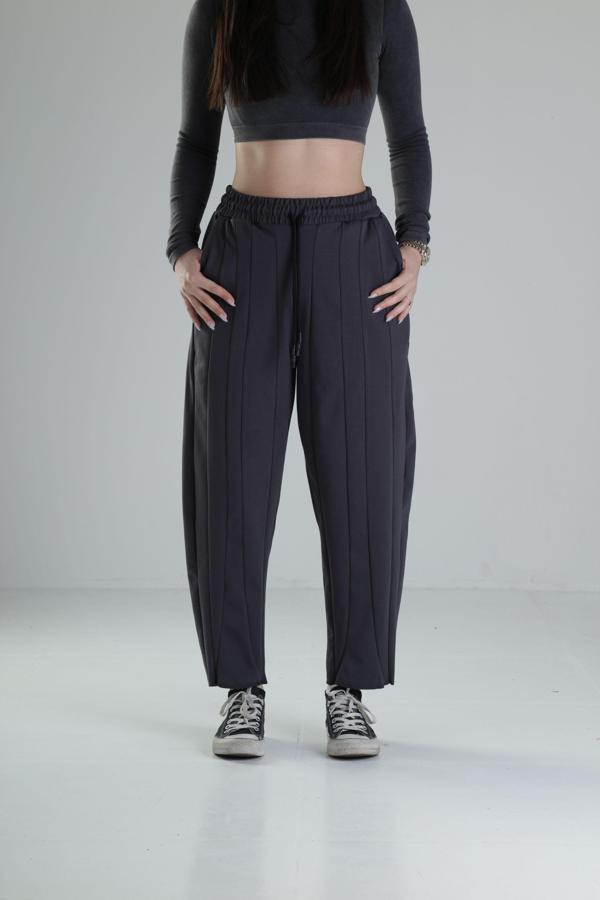 Likralı Füme Tasarım Pantolon - Image 1