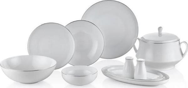 Royal London Bolivia Lona Silver 60 Parça Yemek Takımı - Image 1