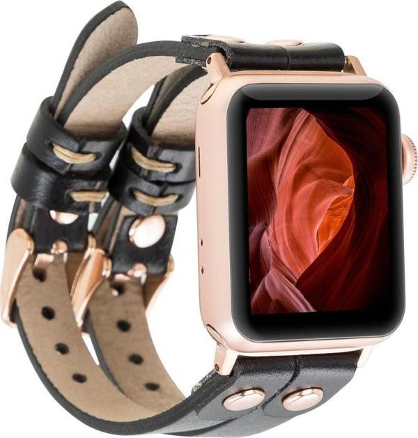 Bouletta Apple Watch Uyumlu Deri Kordon Ely Double Tour RST1 - Image 1
