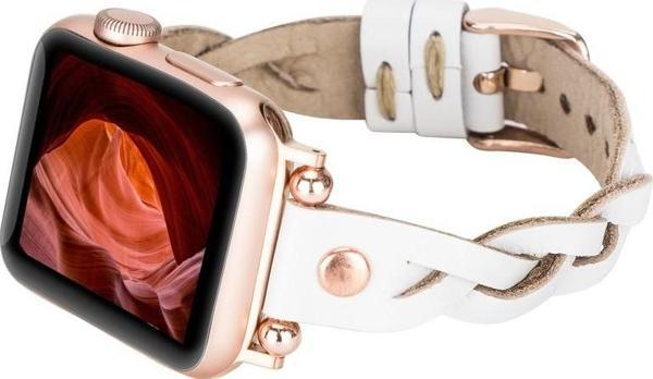 Bouletta Apple Watch Uyumlu Deri Kordon Wanda 38-40-41mm RT F3 - Image 1