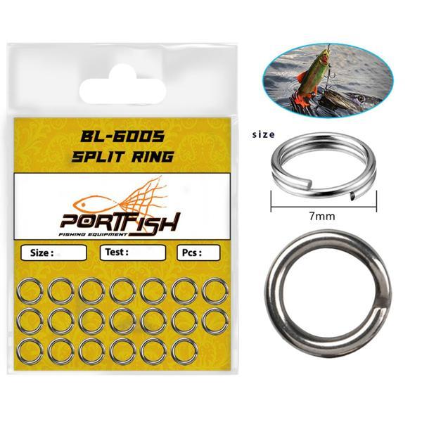 Portfish BL-6005 20 Adet Halka 7 mm / 15 kg - Image 1